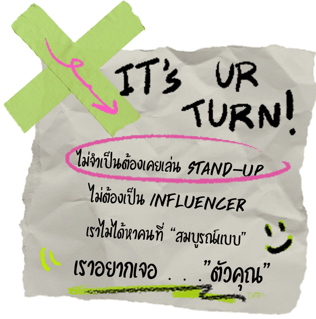 IT'S UR TURN!